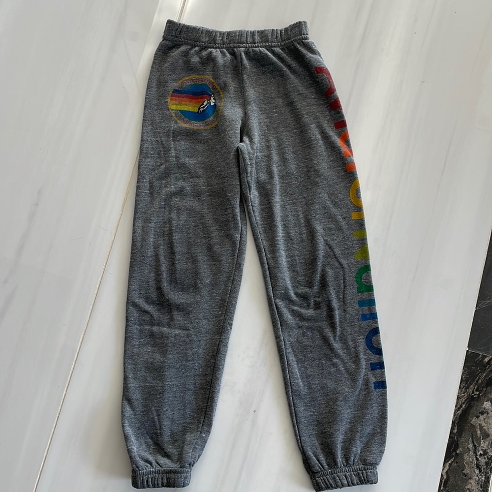 Aviator nation grey sweatpants size 8